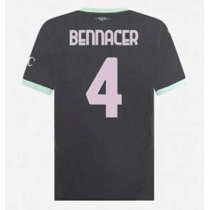 AC Milan Ismael Bennacer #4 Tredje trøje 2024-25 Kort ærmer